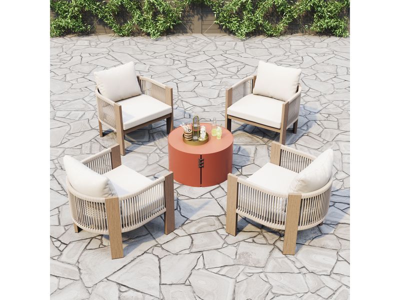Rebel Accent Chair Beige 11