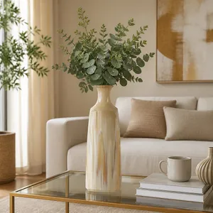 FLORAWELL TAN VASE 20 (IN) 12