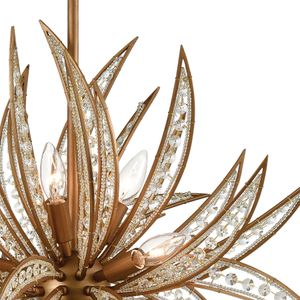 Naples 26'' Wide 8-Light Chandelier - Matte Gold 2
