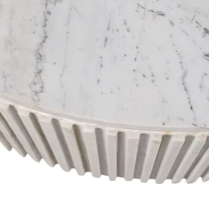 CHESTERLAKE WHITE COFFEE TABLE 17 (IN) 7