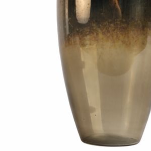 BRAMRUN GOLD GLASS VASE 16 (IN) 6