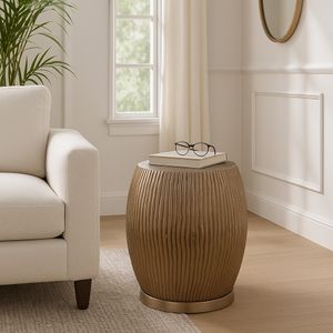 HANKBURN GOLD STOOL 19 (IN) 11