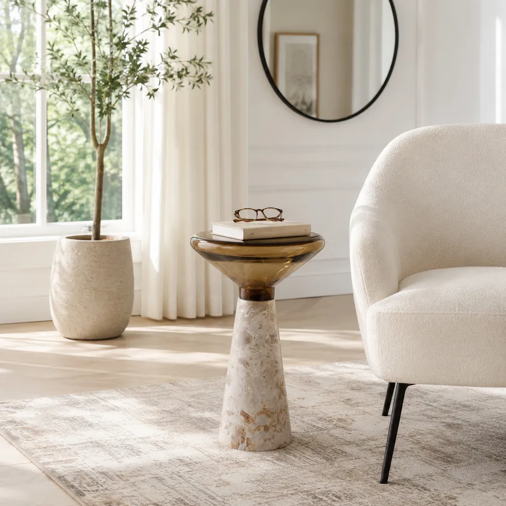 AVARIDGE BROWN TABLE 22 (IN)