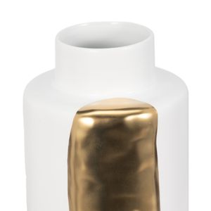 JUNEROSE WHITE VASE 20 (IN) 6