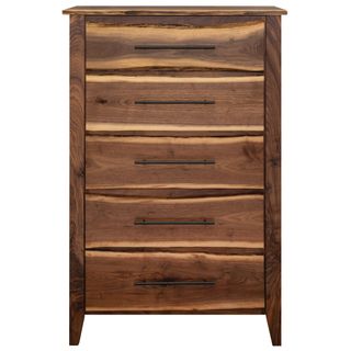 Heartland Walnut Five drawer Chest - Premium