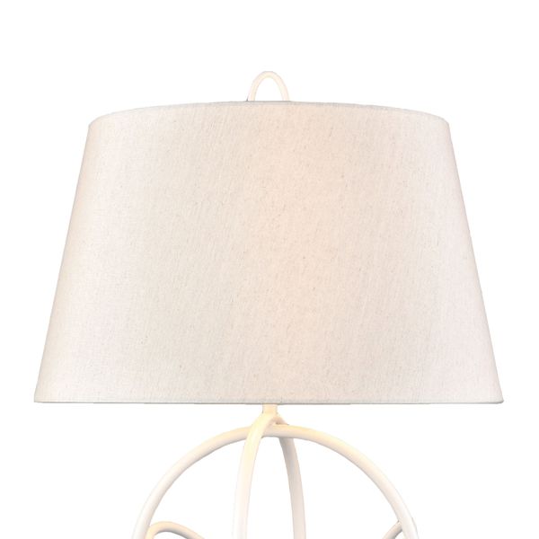 Morely 26'' High 1-Light Table Lamp - Matte White