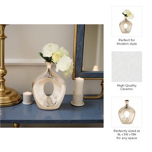 HARDENCLIFF GOLD VASE 14 (IN) 10