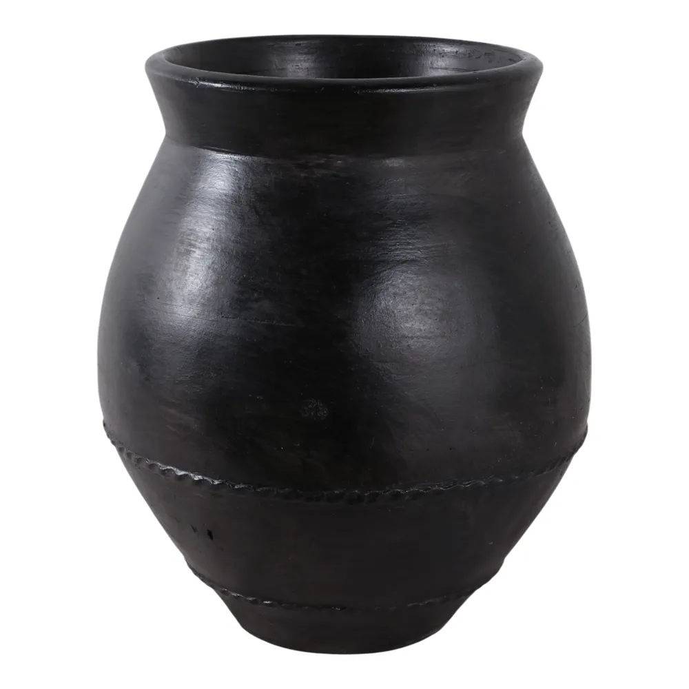 LARKVIEW BLACK VASE 20 (IN)