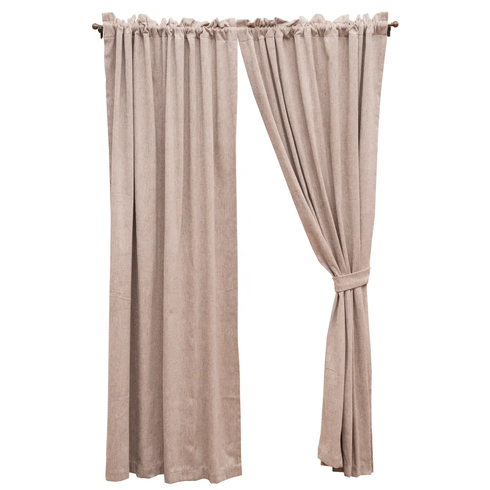 Lazy Lodge - Drape Set - (2 panels/2 tiebacks)