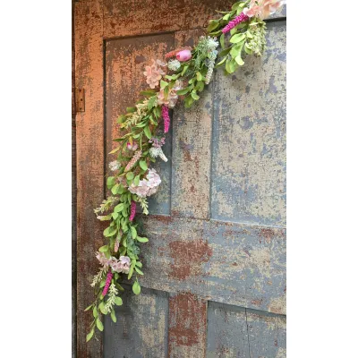Cotton Candy 4ft Garland