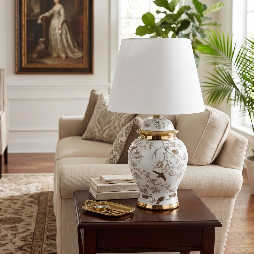 SPENCERPORT WHITE LAMP 19 (IN)