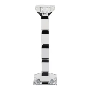 DALEYBROOK CLEAR CANDLE HOLDER 12 (IN) 1