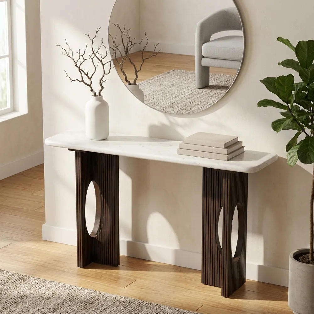 HANLEYWOOD WHITE CONSOLE 52 (IN)