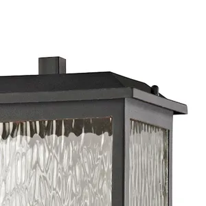 Newcastle 19'' High 1-Light Outdoor Post Light - Textured Matte Black 3