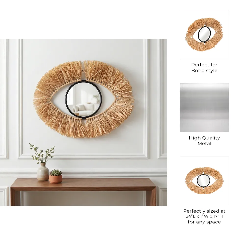 VERNONDALE BROWN METAL WALL 17 (IN)