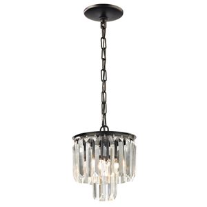 Palacial 8'' Wide 1-Light Mini Pendant - Oil Rubbed Bronze 1