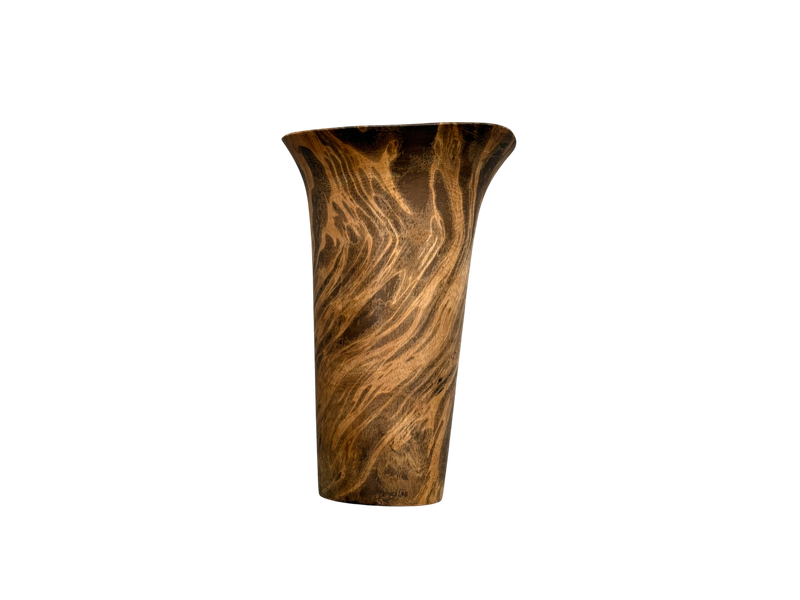 FLUTED VASE M 11.5IN 2