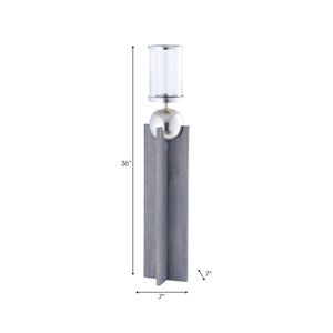 HOLDENSHAW GRAY CANDLE HOLDER 36 (IN) 10