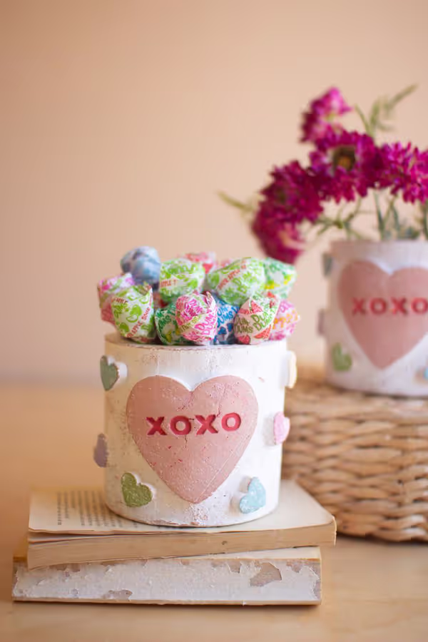 Clay Valentine's Container