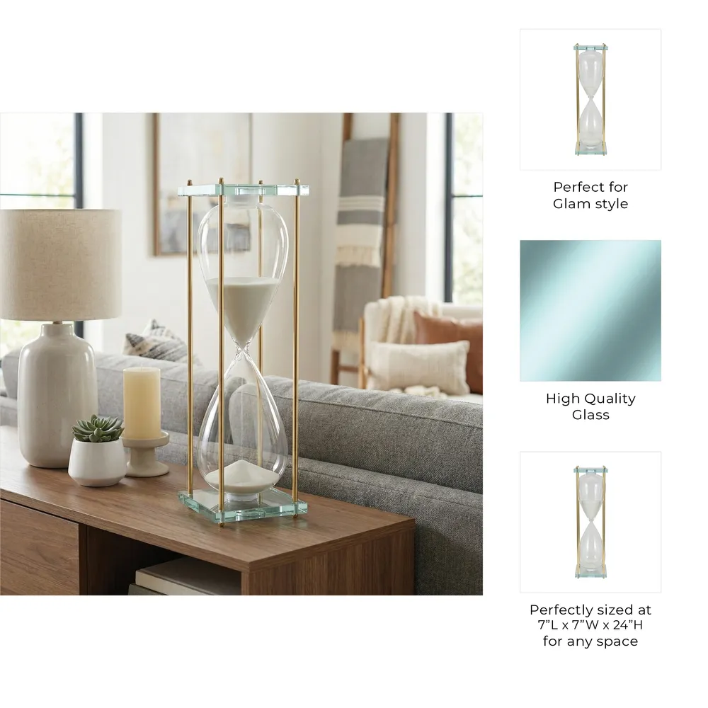 INGRIDMOOR WHITE HOURGLASS 24 (IN)