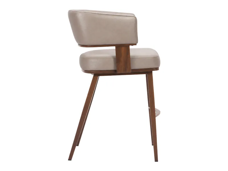 Poise Counter Stool Brown & Walnut 3