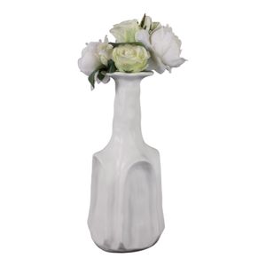 DAWSONWELL WHITE VASE 18 (IN) 3