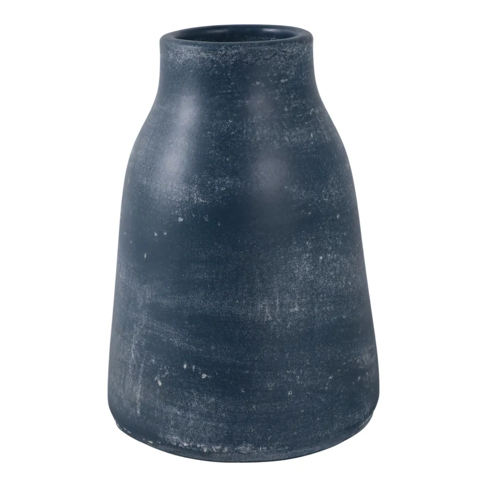 SHERMANCLIFF BLUE VASE 9 (IN)