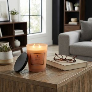 ROWANSTONE HAVEN BERGAMONT & CLARY CANDLE 7 (IN) 12