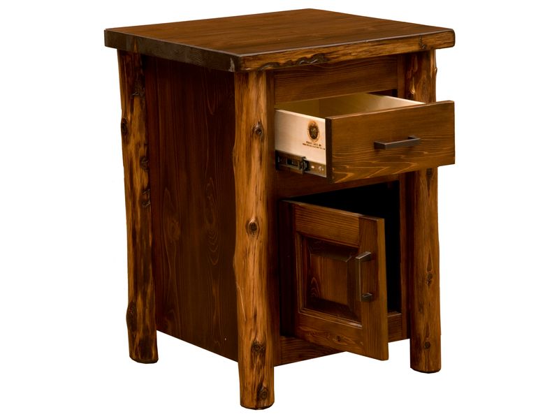 Headwaters Enclosed Nightstand - Vintage 3