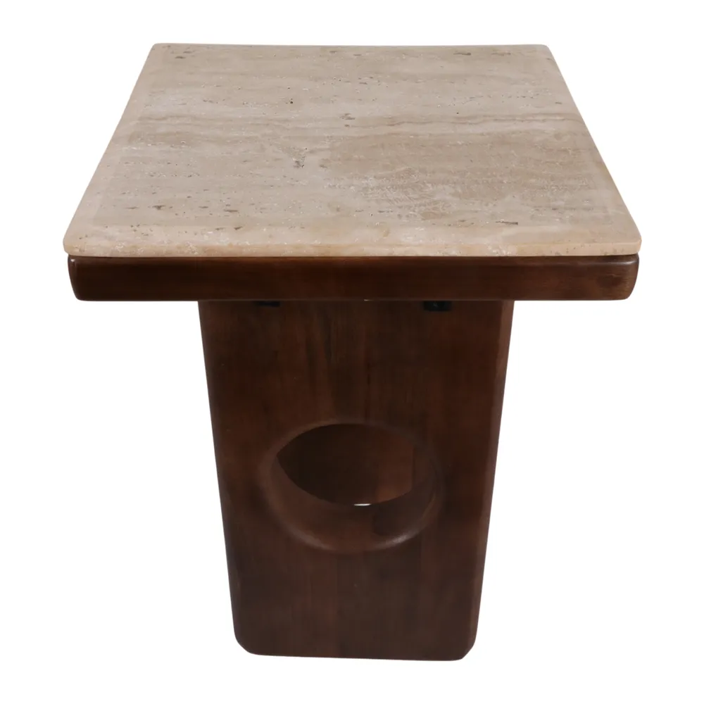 ELWINPARK TAN TABLE 21 (IN)