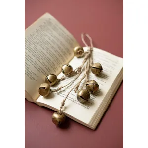 Jingle Bell Bunch on a Jute Rope 2