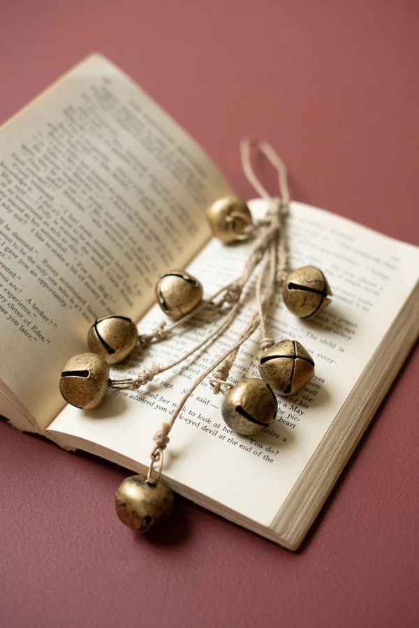 Jingle Bell Bunch on a Jute Rope