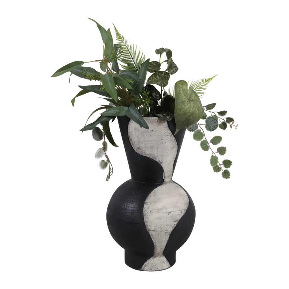 BLAIRRUN WHITE VASE 18 (IN)