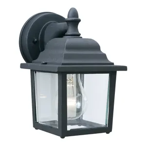 Hawthorne 8.5'' High 1-Light Outdoor Sconce - Black 1