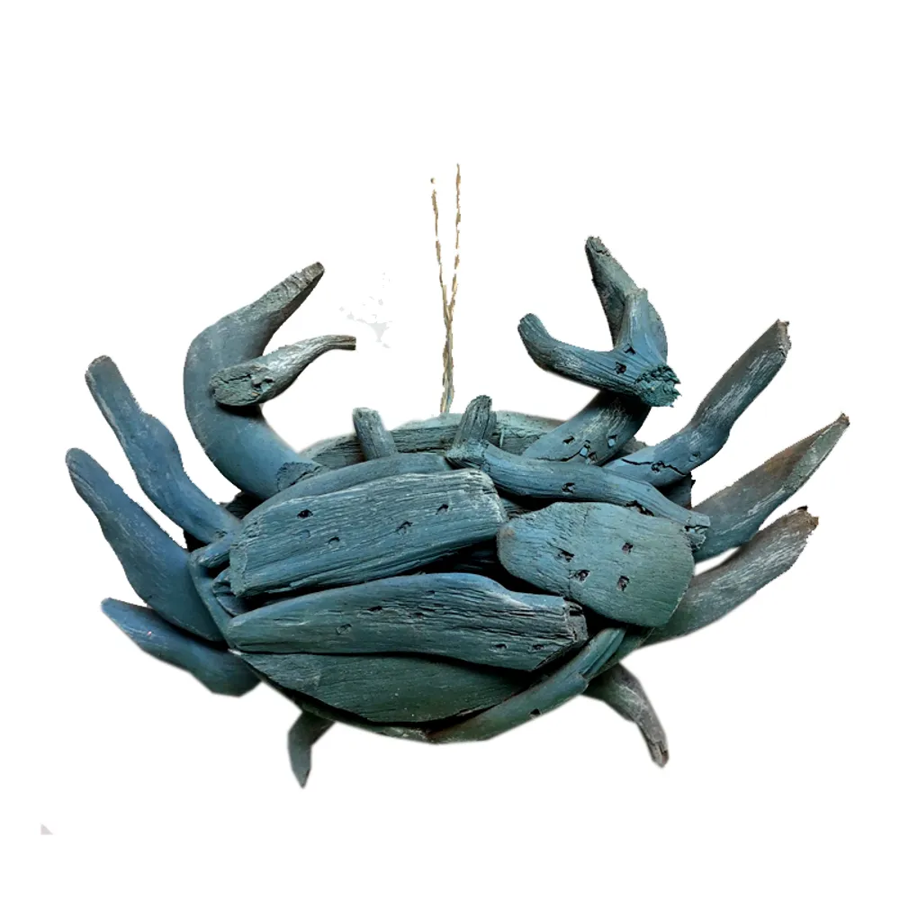 6" DRIFTWOOD CRAB