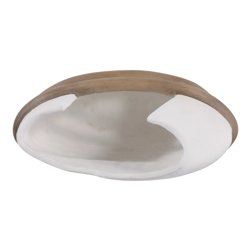 LUKETON WHITE VASE 13 (IN)