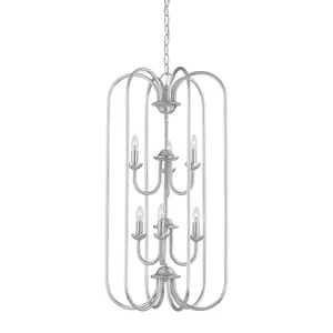 Bella 16.25'' Wide 6-Light Chandelier - Brushed Nickel 1