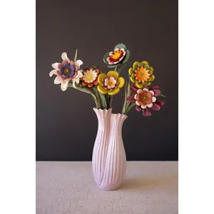 Set of 6 Multi-Colored Botanica 3
