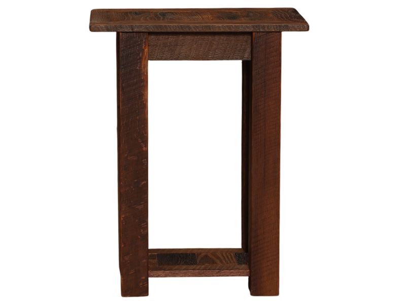 Barnwood Mini Open Nightstand 3