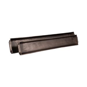 HELTONBROOK SET OF 2 SILVER TRAY 3 (IN) 6