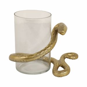 HARPERRIDGE GOLD CANDLE HOLDER 6 (IN) 1