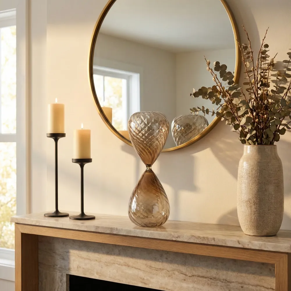 GRANTHAMMOOR CLEAR HOURGLASS 14 (IN)