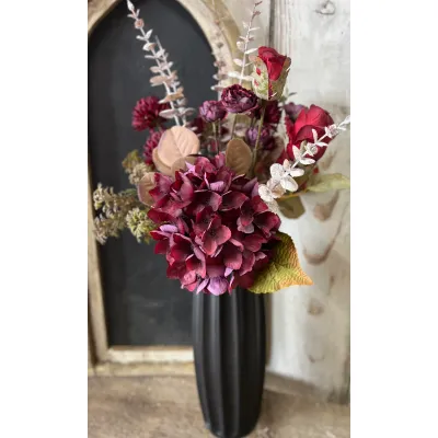 Burgundy Hydrangea Spray