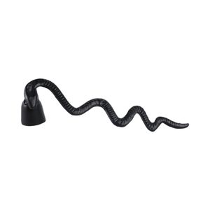 11X3" METAL SNAKE CANDLE SNUFFER, BLACK 5