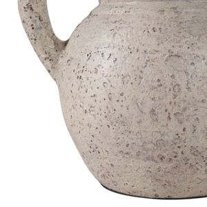 SHERMANGROVE WHITE VASE 9 (IN) 6