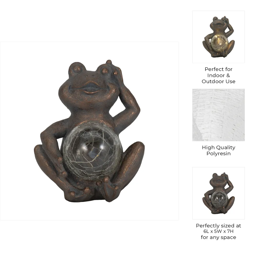 DESMONDDALE BRONZE GARDEN STATUARY 7 (IN)