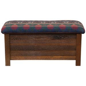 Barnwood Blanket Chest - Premium Fabric 4
