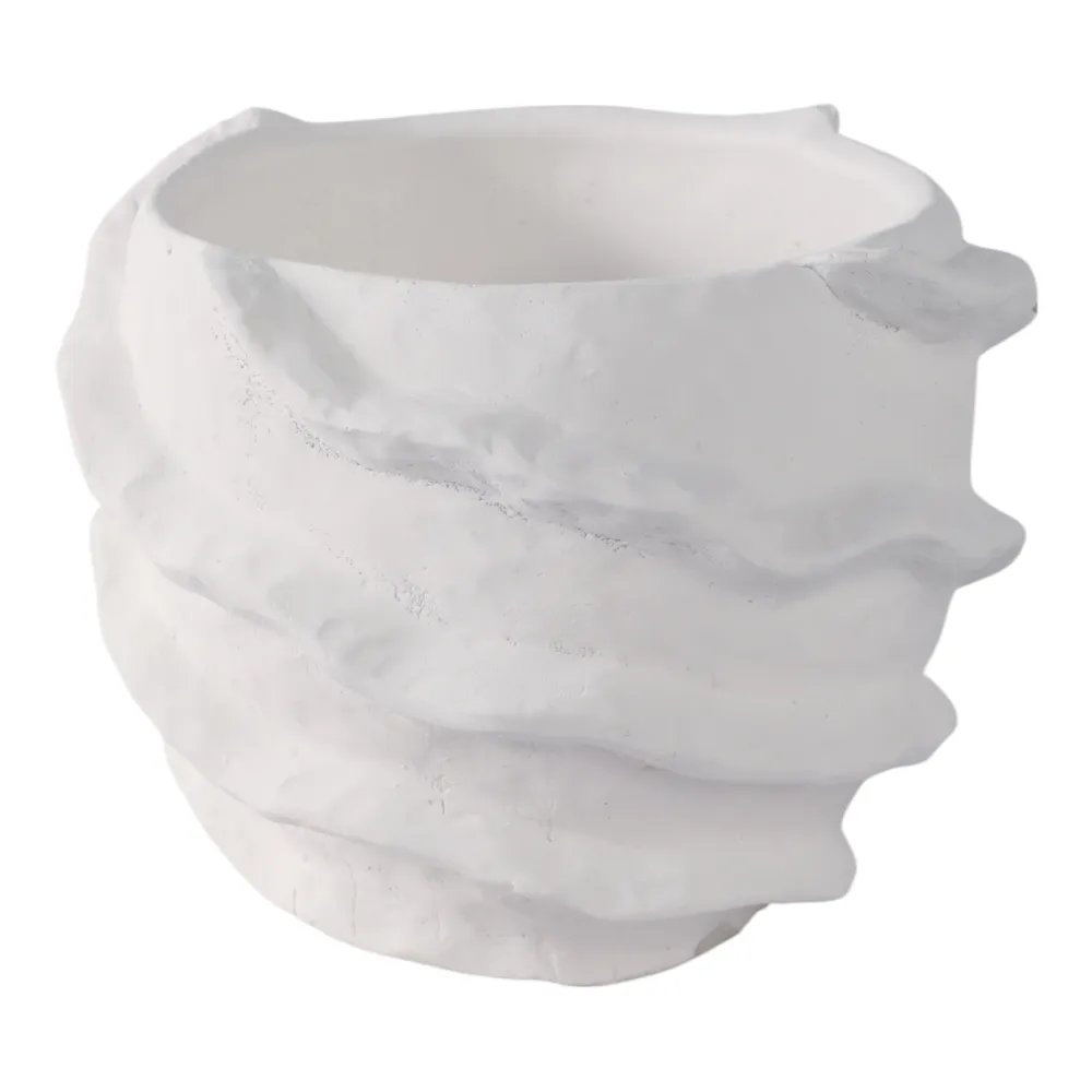 TARYNOAK WHITE PLANTER 6 (IN)