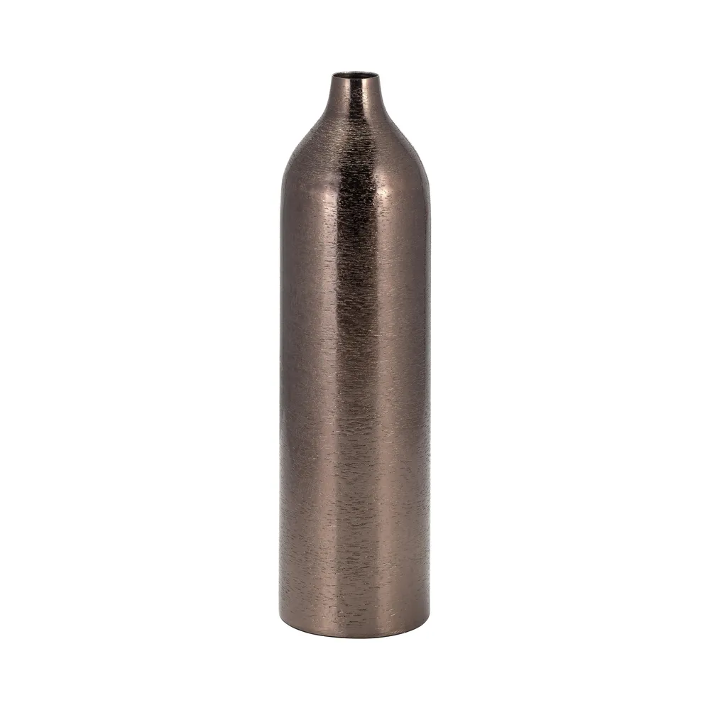 TROYROSE BLACK VASE 18 (IN)