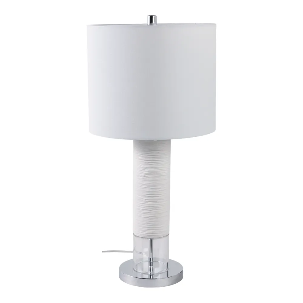 JANELAKE WHITE LAMP 28 (IN)